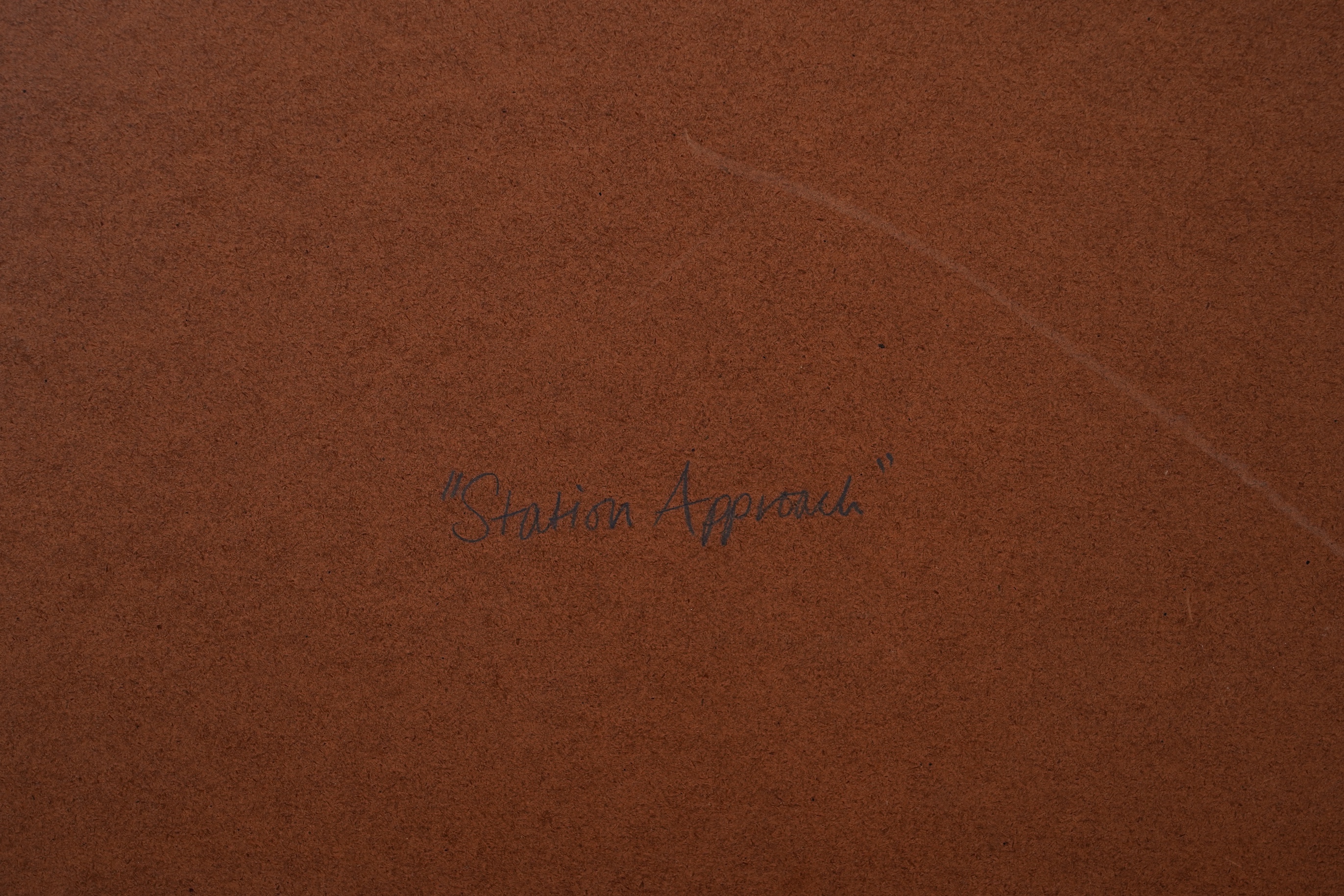 Laurence Stephen Lowry RBA, RA, 1887-1976, 'Station Approach'